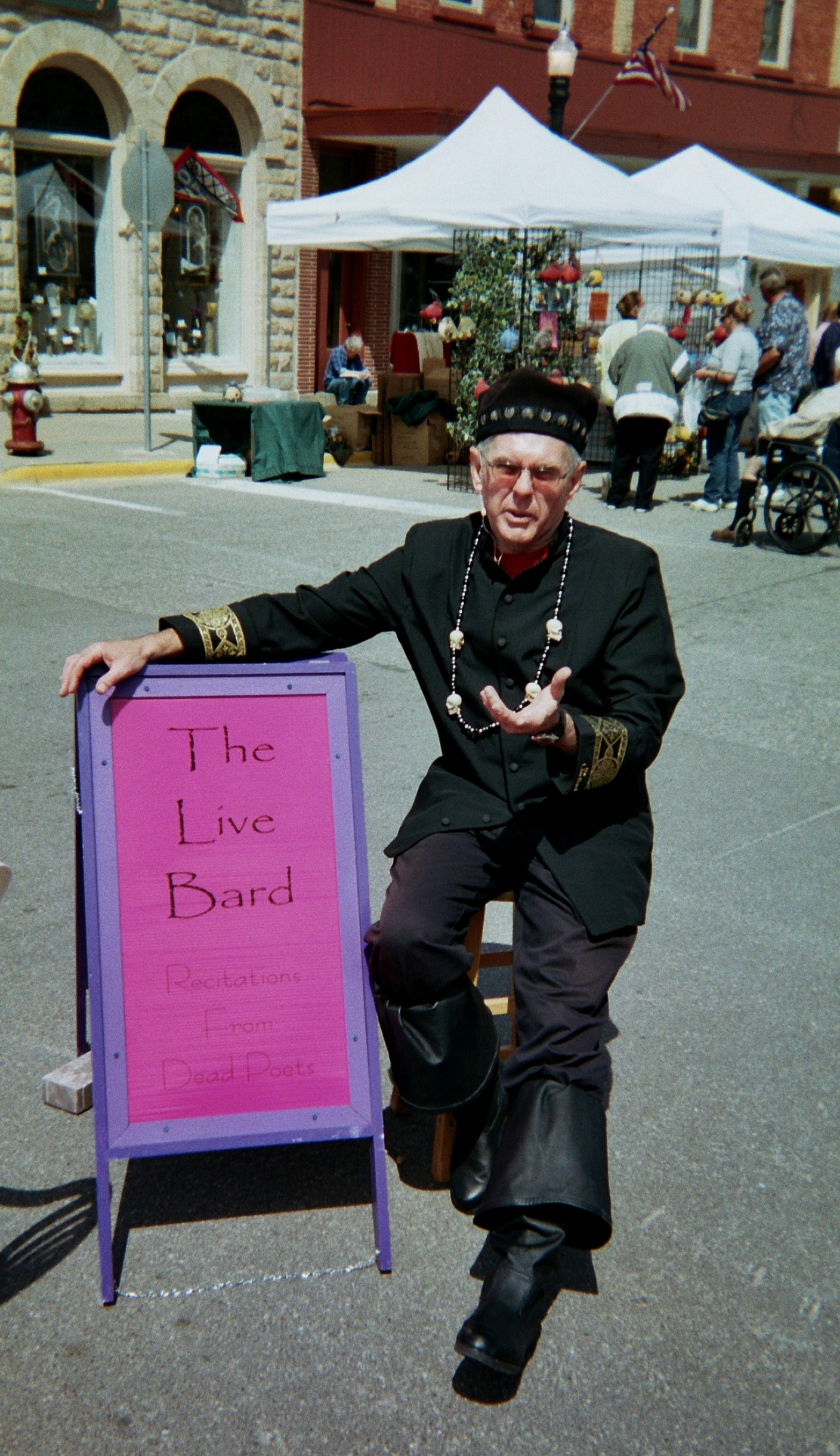 Performing in Baraboo, WI 2008